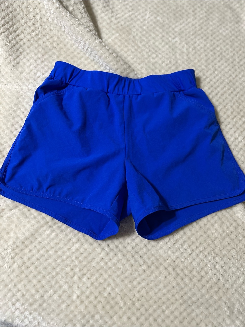 Lands' End Royal Blue Women's Athletic Shorts